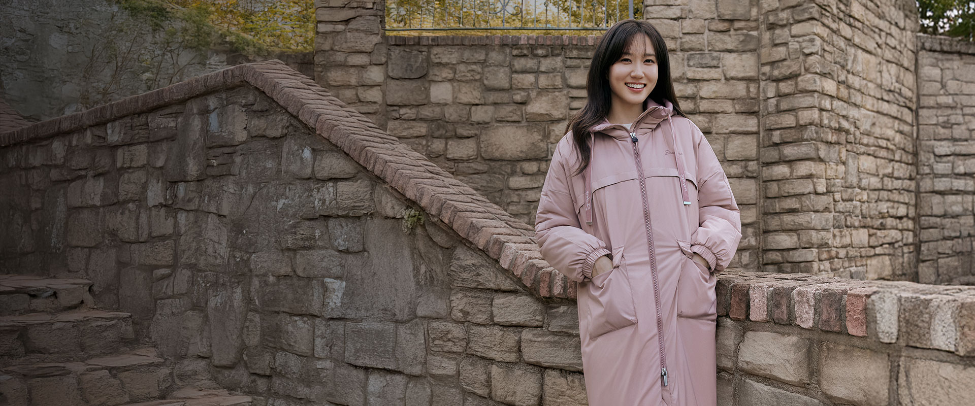 겨울의 순간을 입다