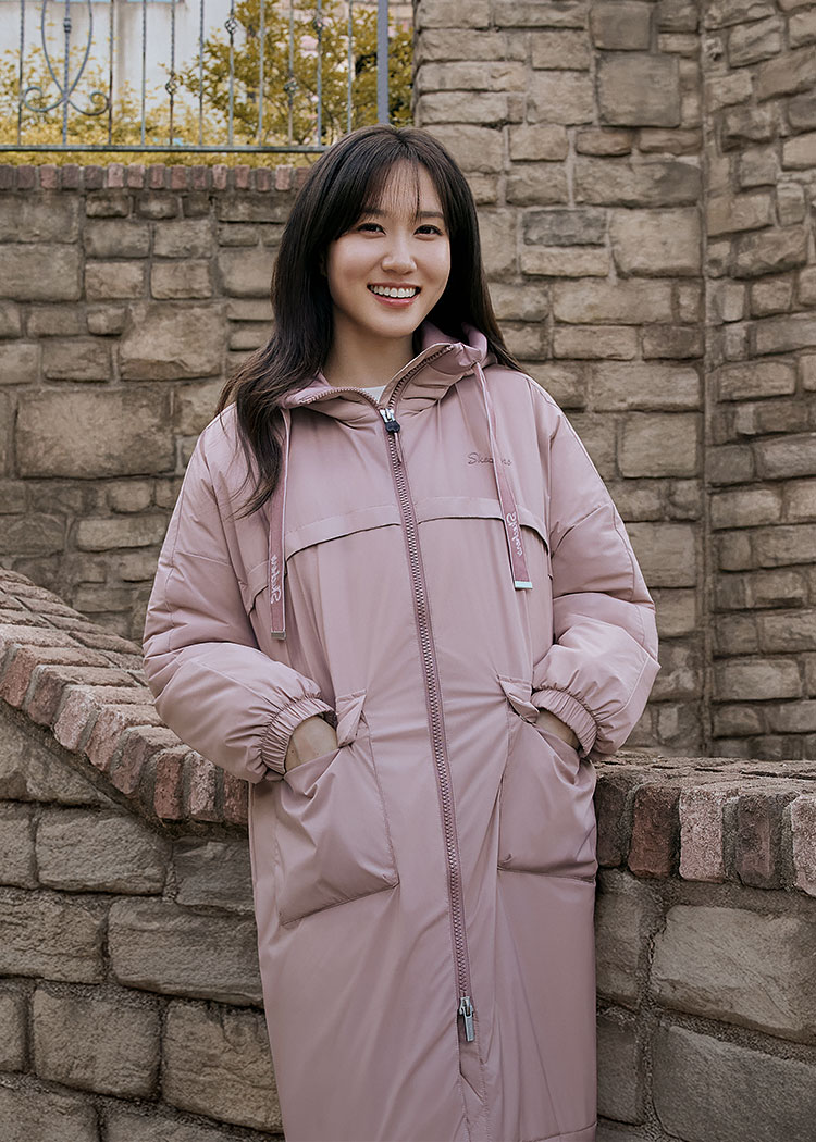 겨울의 순간을 입다