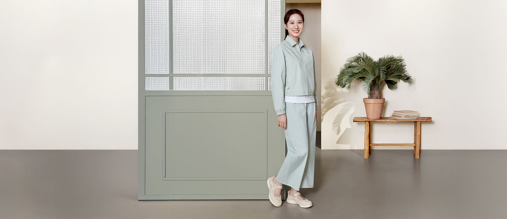 산뜻한 봄, 가벼운 한 걸음