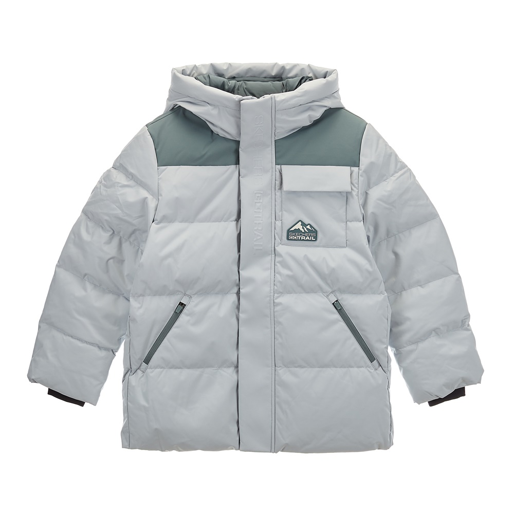 남아 미드 기장 다운 자켓