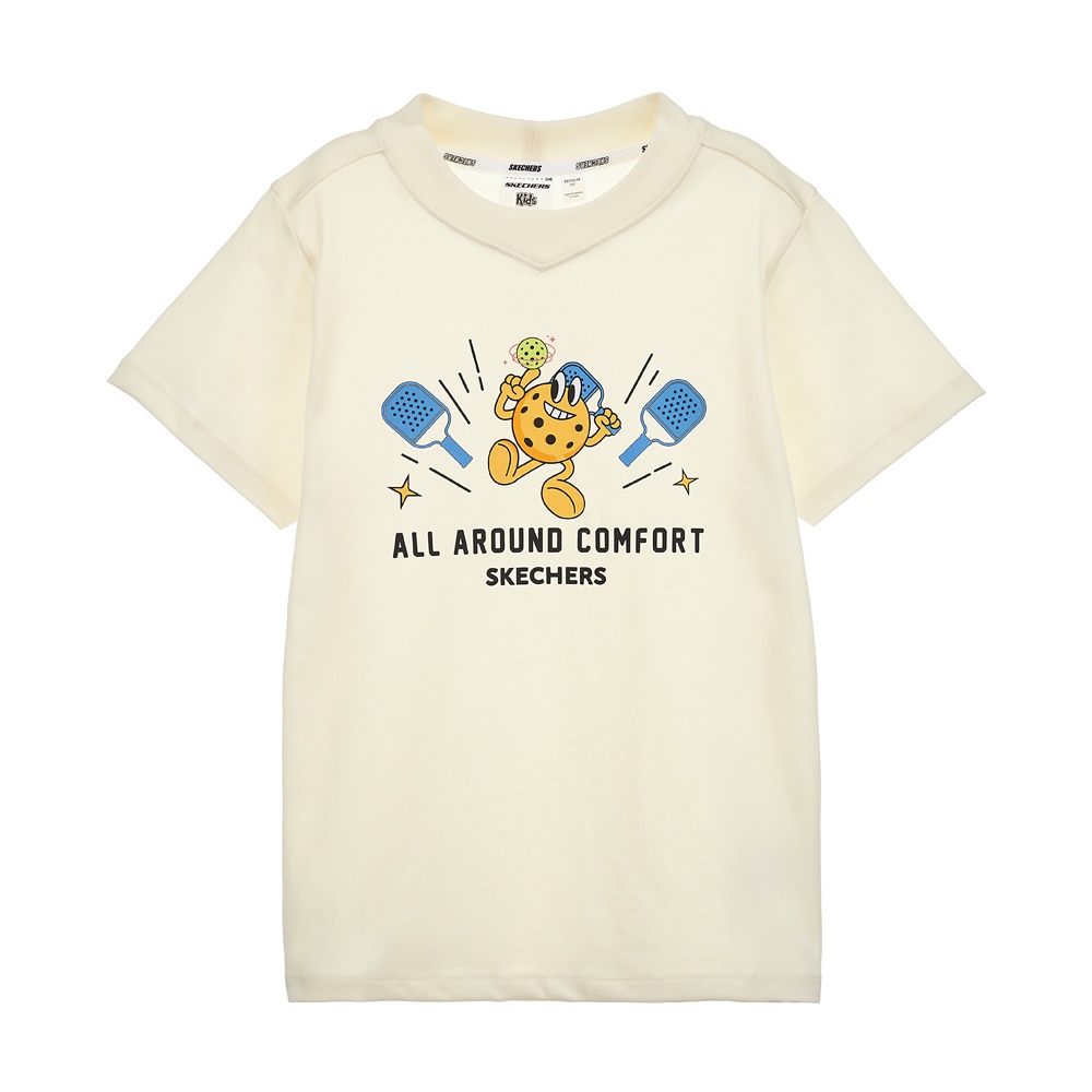 [스케쳐스 어패럴] 남아 니트 그래픽 티셔츠