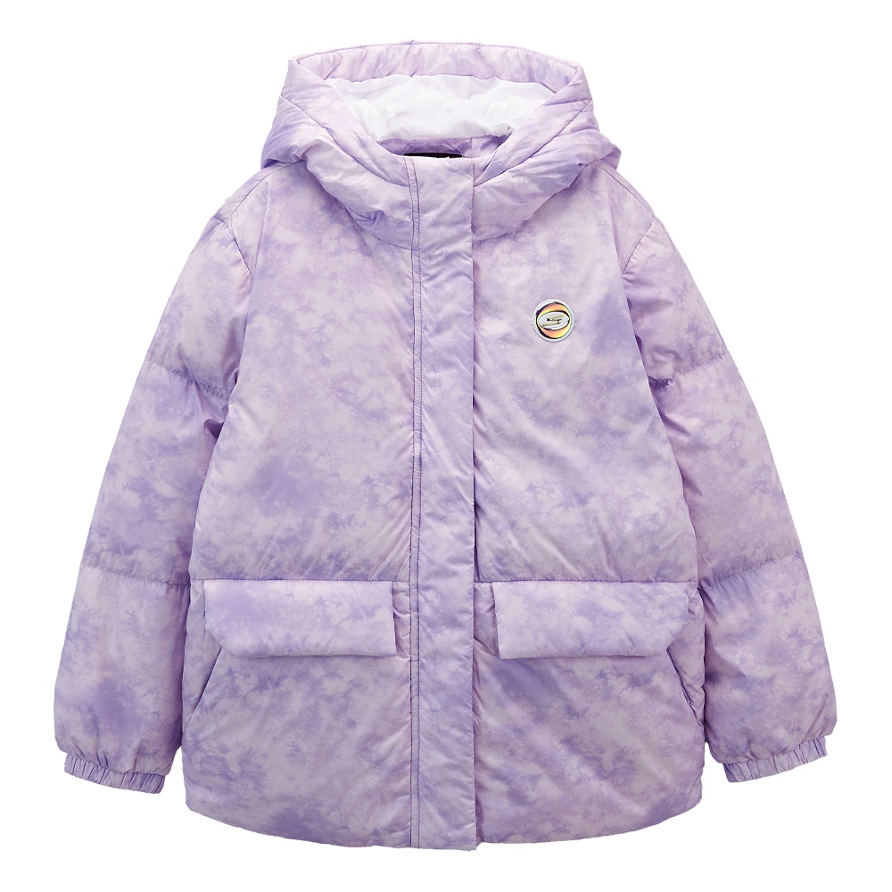 여아 애슬레저 다운 자켓