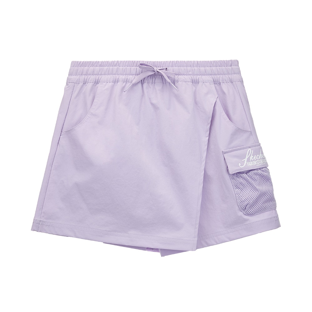 [스케쳐스 어패럴] 여아 우븐 랩스타일 큐롯 팬츠