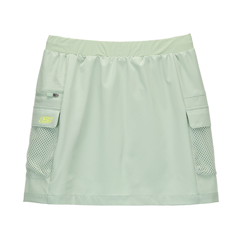 여아 우븐 카고 스커트