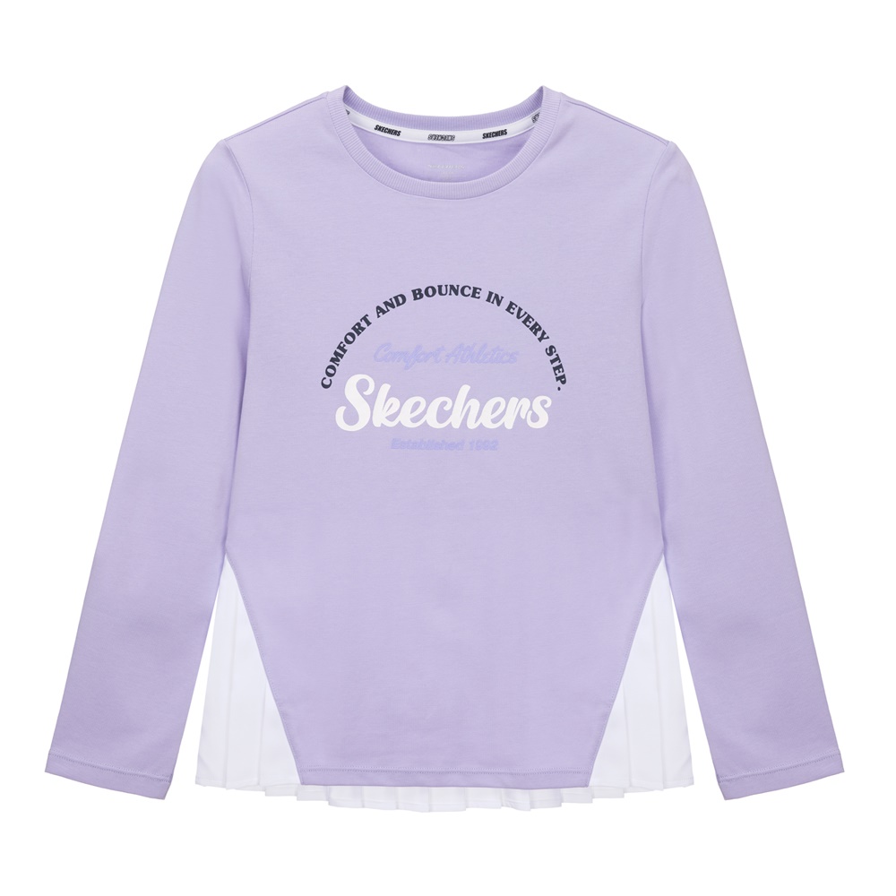 여아 플리츠 티셔츠