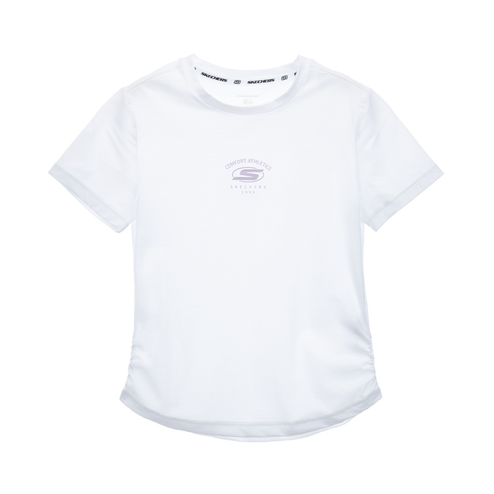 [스케쳐스 어패럴] 여아 조직 변형 니트 티셔츠