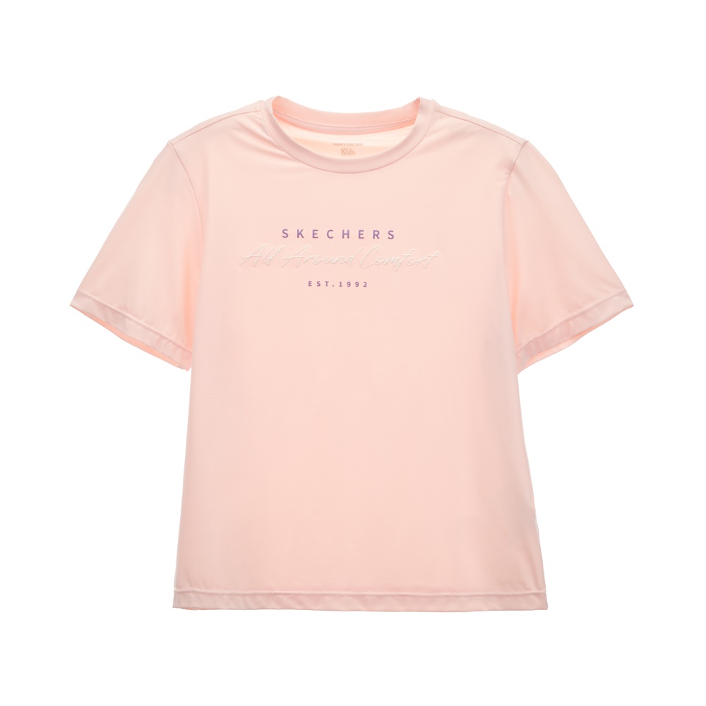 [스케쳐스 어패럴] 여아 퍼포먼스 니트 티셔츠