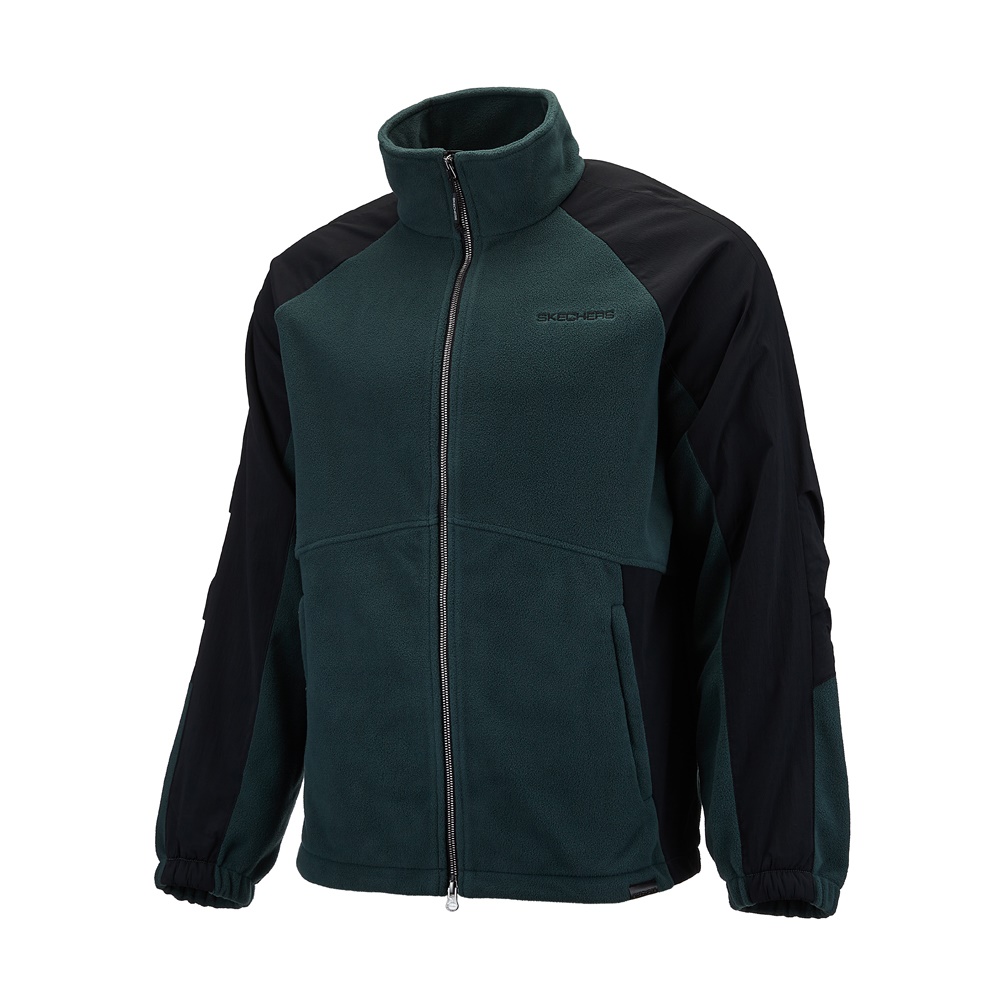 [스케쳐스 어패럴] 남성 하이브리드 플리스 자켓