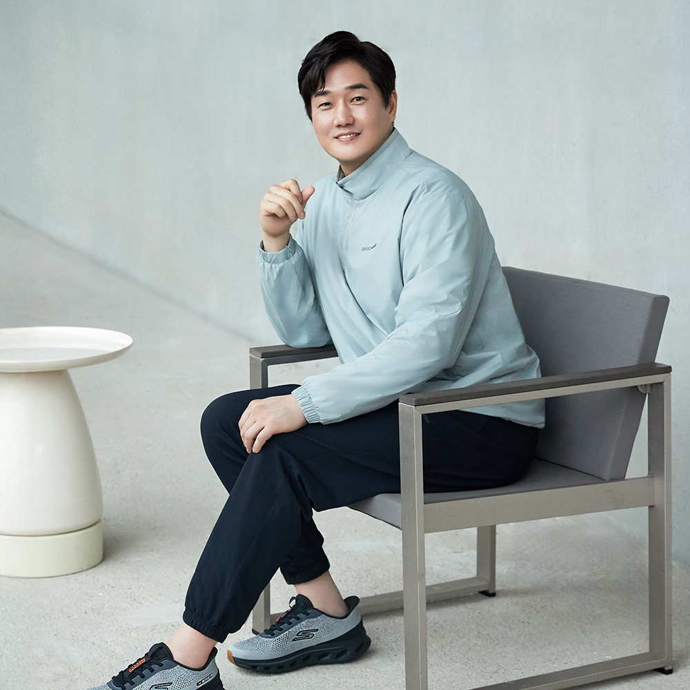 [유지태 착용/스케쳐스 어패럴] 남성 우븐 본딩 카고 팬츠