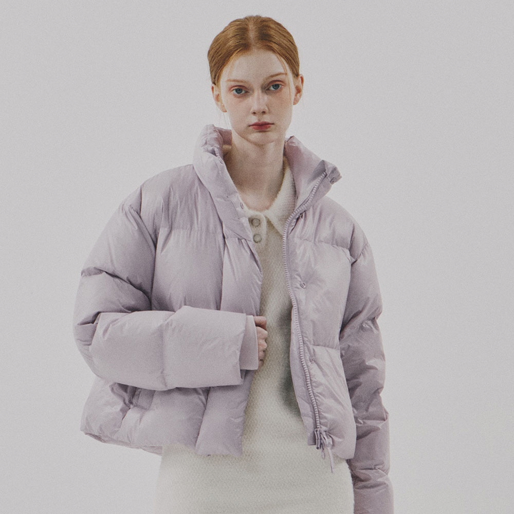 여성 숏 다운 점퍼