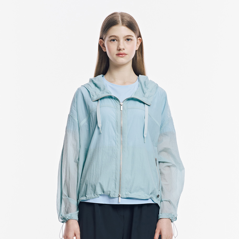 [스케쳐스 어패럴] 여성 시어 우븐 미드 자켓