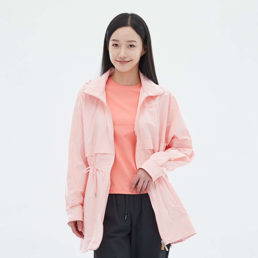 [스케쳐스 어패럴] 여성 우븐 롱 기장 자켓