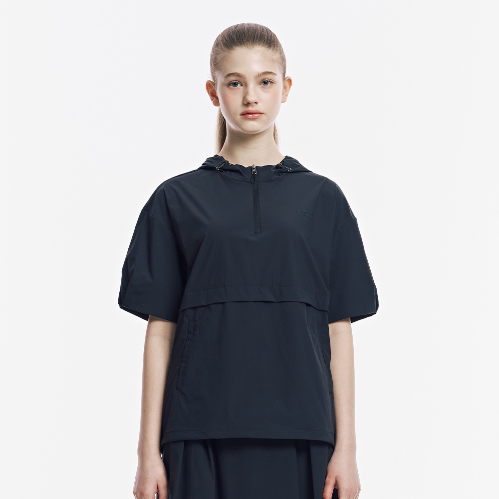 [스케쳐스 어패럴] 여성 우븐 반팔 아노락