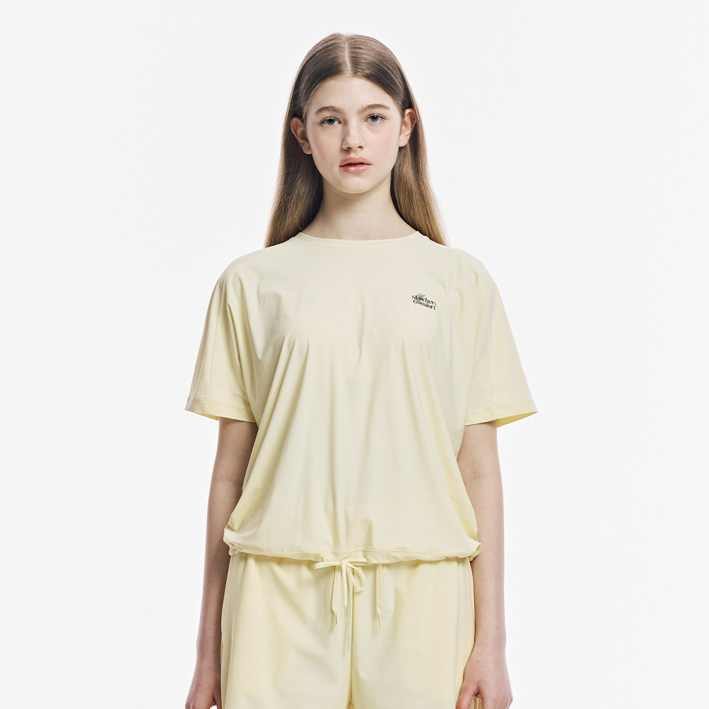 [스케쳐스 어패럴] 여성 초냉감 트리코트 반팔 티셔츠