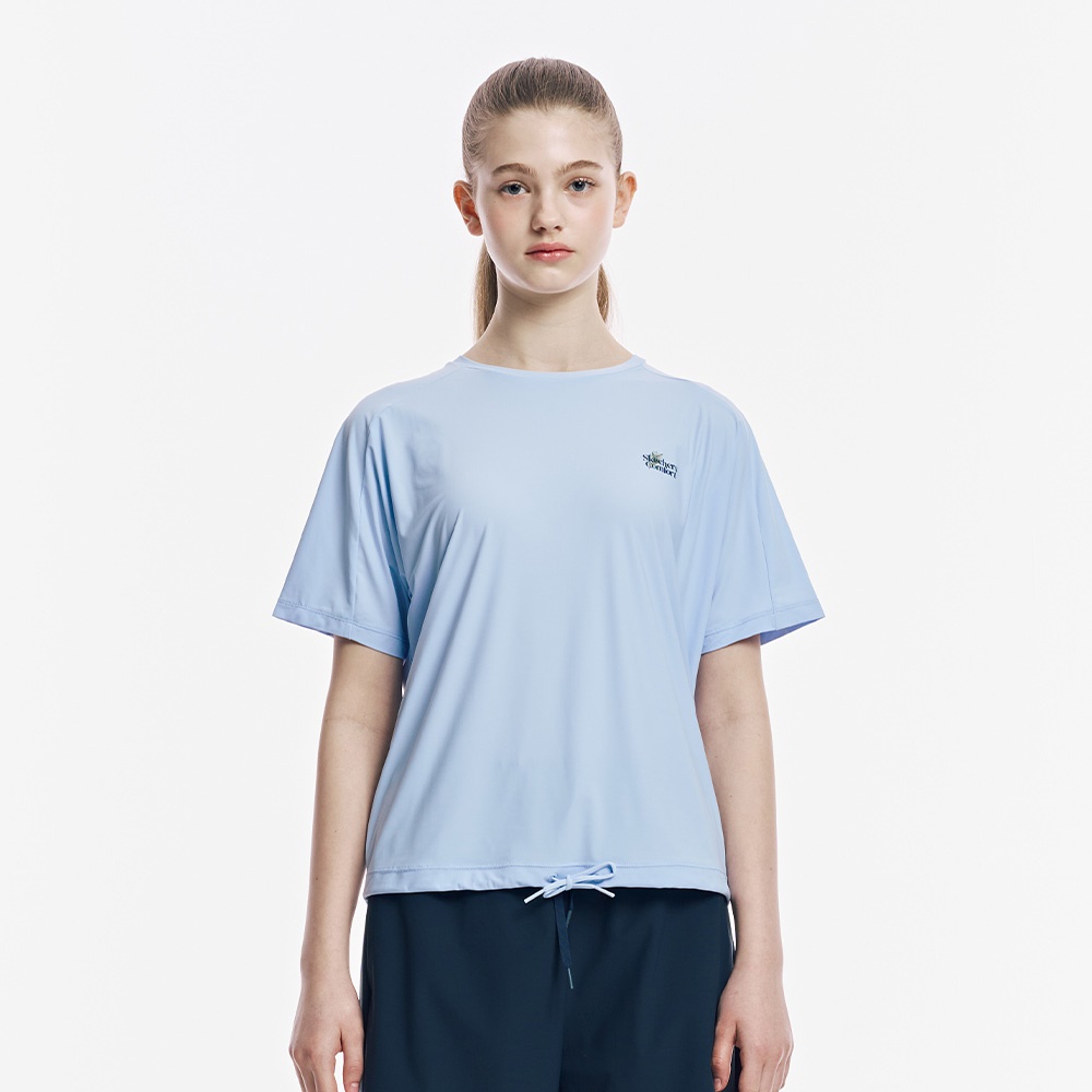 [스케쳐스 어패럴] 여성 초냉감 트리코트 반팔 티셔츠