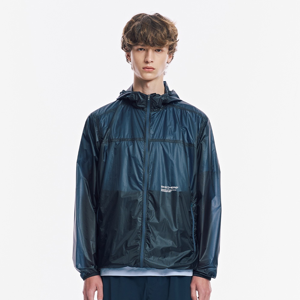 [스케쳐스 어패럴] 남성 AIRTASTIC 저데니어 경랑 방풍 자켓