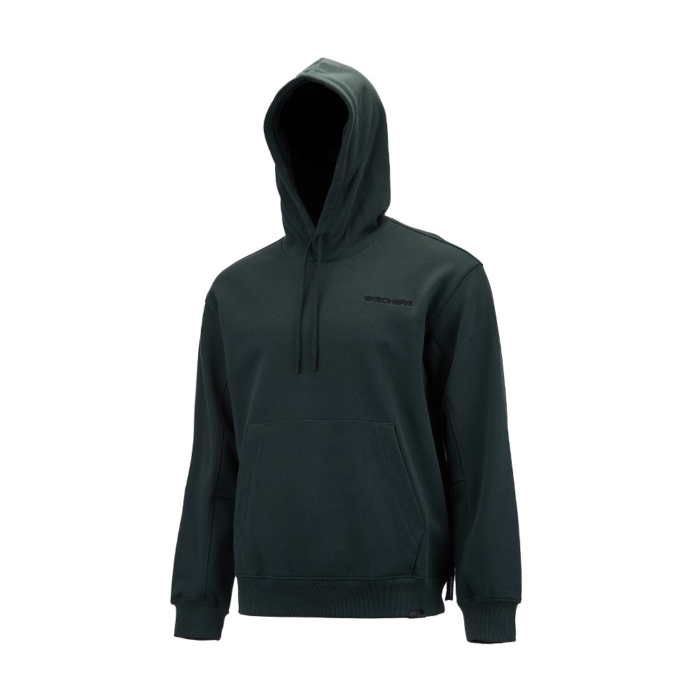 [스케쳐스 어패럴] 남성 기모 베이직 후드 티셔츠