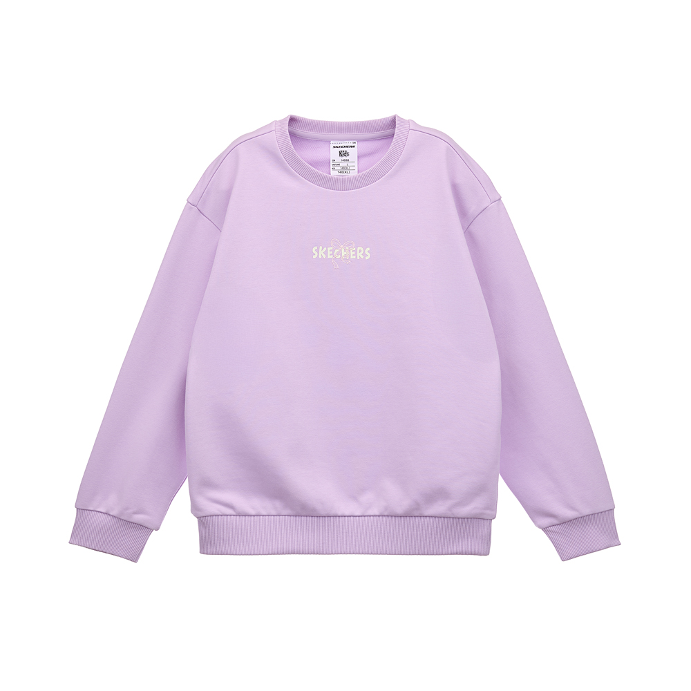 [스케쳐스 어패럴] 여아 빅 로고 맨투맨