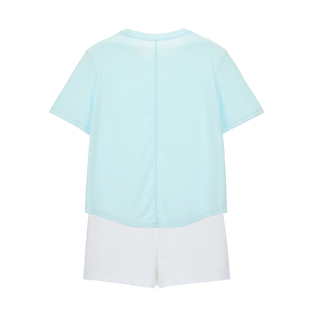 [스케쳐스 어패럴] 여아 랩 스커트 상하의 셋업