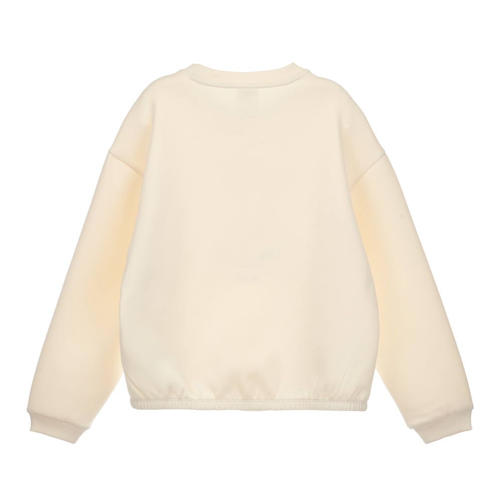 [스케쳐스 어패럴] 여아 사선 절개 니트 맨투맨