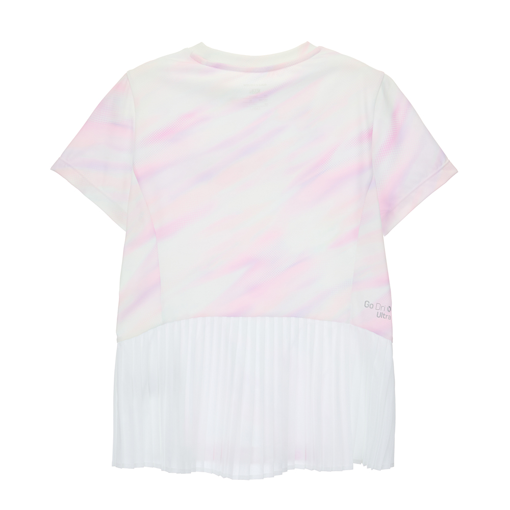 [스케쳐스 어패럴] 여아 프린트 플리츠 티셔츠