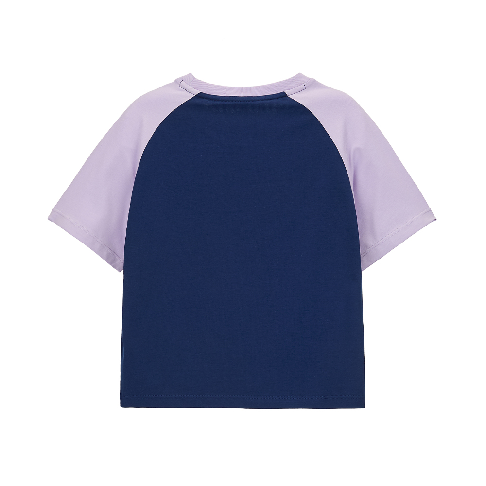 [스케쳐스 어패럴] 여아 베이직 래글런 티셔츠