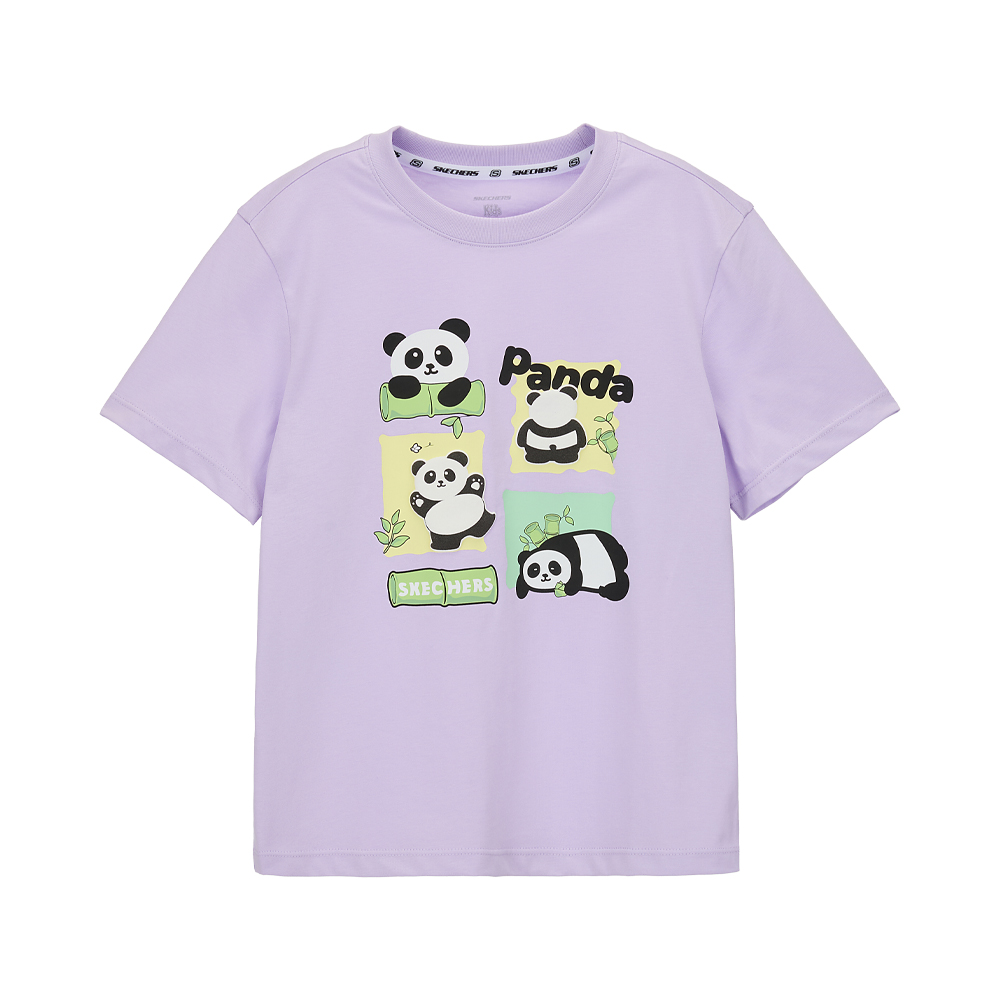 [스케쳐스 어패럴] 키즈 판다 프린트 티셔츠