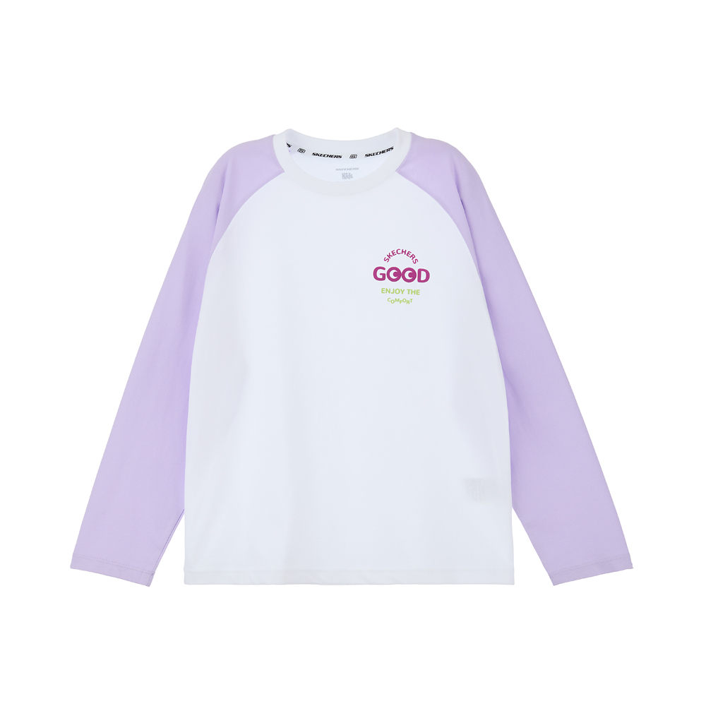 키즈 배색 래글런 긴팔 티셔츠