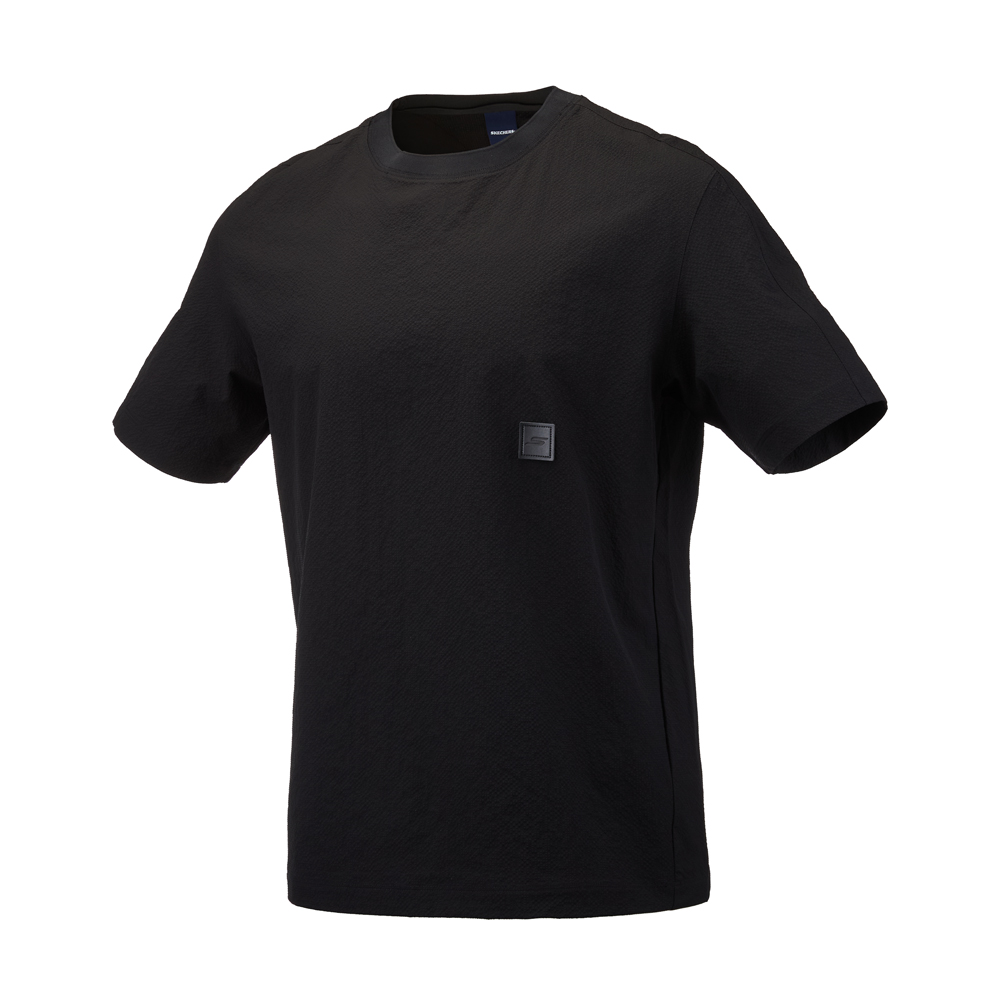 [스케쳐스 어패럴] 남성 시티 시어서커 반팔 티셔츠