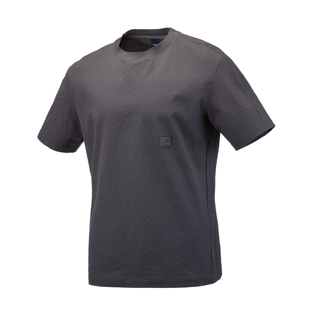 [스케쳐스 어패럴] 남성 시티 시어서커 반팔 티셔츠