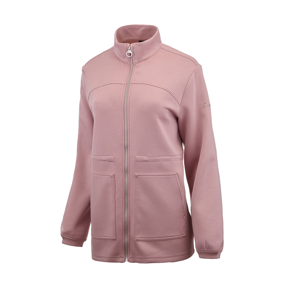 [스케쳐스 어패럴] 여성 에센셜 중기장 트레이닝 자켓